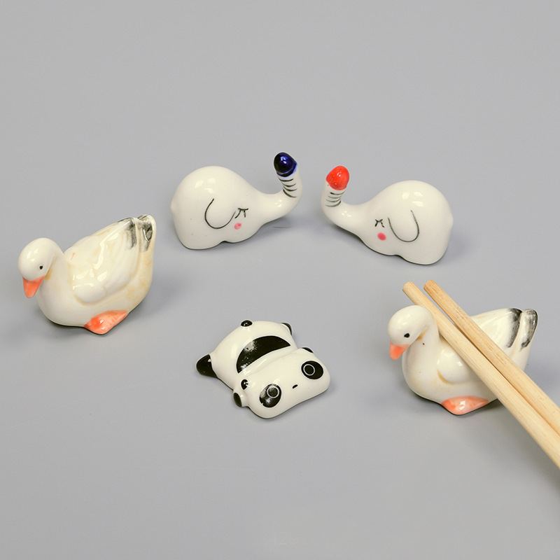創意陶瓷餐具筷托 ZAKKA傢居雜貨 陶瓷工藝品擺件 禮品擺件批發・進口・工廠・代買・代購