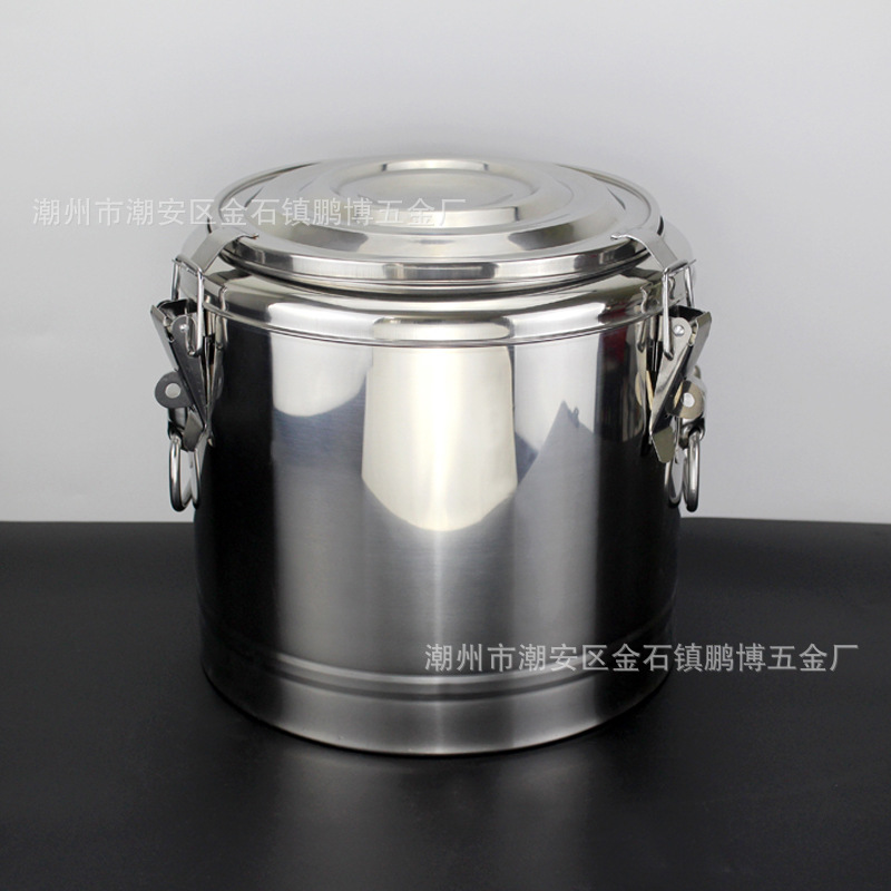 不銹鋼保溫桶 雙層膨化商用保溫桶大容量奶茶桶多功能保溫豆漿桶工廠,批發,進口,代購