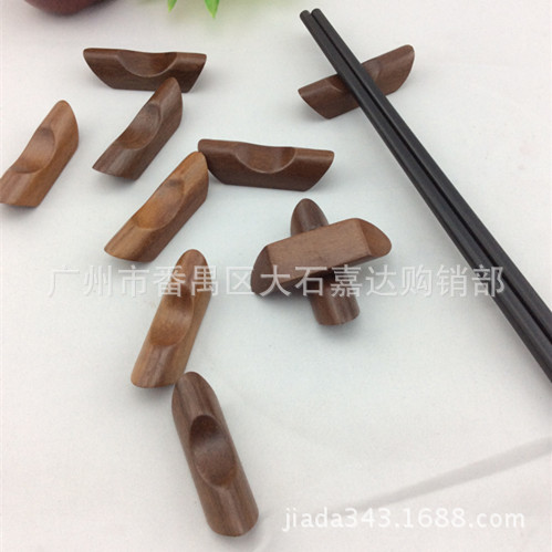 檀木船形筷子架毛筆架創意筷子架筷托合金餐具架筷座筷擺件筷子托批發・進口・工廠・代買・代購