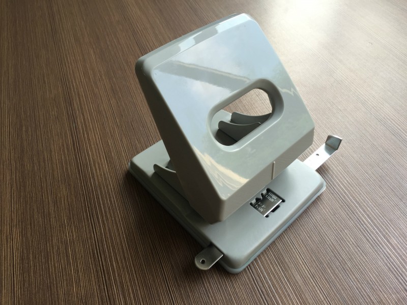 辦公兩孔打孔機 雙孔 打孔器帶標尺 40張工廠,批發,進口,代購