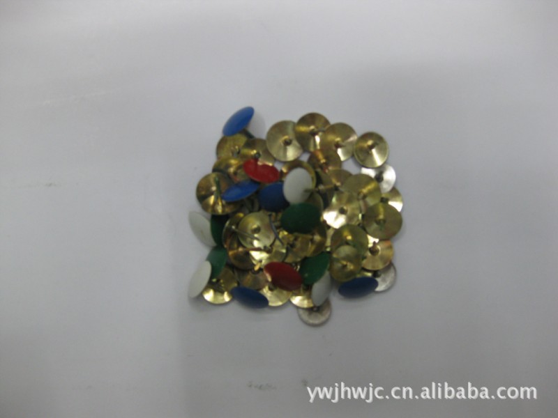 專業生產 電鍍 烤漆 包塑彩色圖釘 圖釘批發工廠,批發,進口,代購