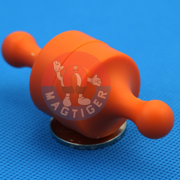 超強磁圖釘 彩色玻璃白板磁扣 強力吸鐵石 圓形磁鐵 超級橙色大號工廠,批發,進口,代購