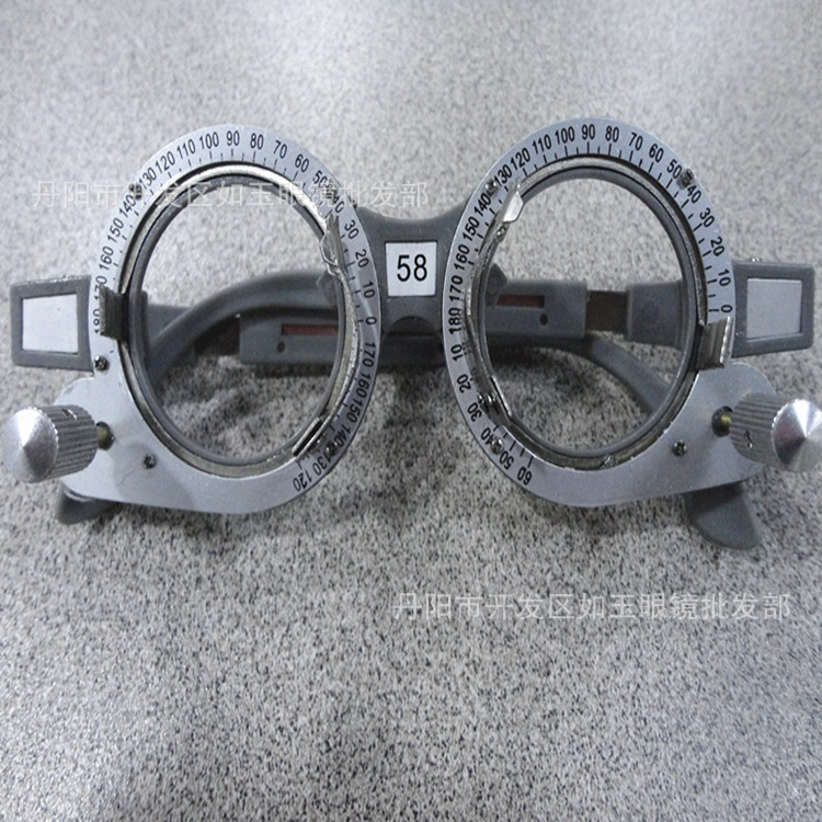 眼鏡設備機器 驗光試鏡架 試戴架 固定瞳距 鏡腿可調 驗光設備工廠,批發,進口,代購