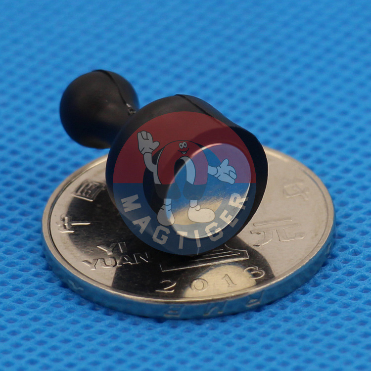 磁扣 超強磁圖釘 圓形彩色圖釘 白板辦公 繪畫磁鐵(黑色小號)工廠,批發,進口,代購