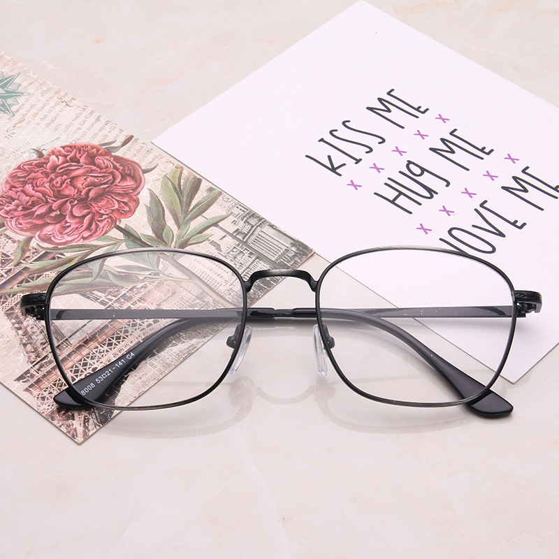98008 方框眼鏡框 復古眼鏡架 近視平光鏡 學生可配近視眼鏡工廠,批發,進口,代購