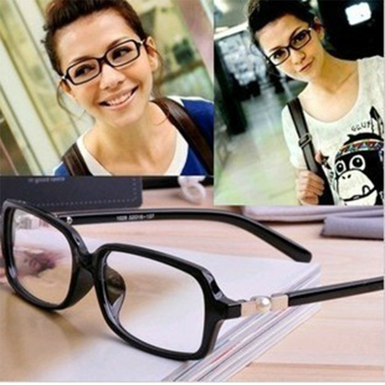 扁小框近視眼鏡框架  女款潮大小平光眼鏡  可配近視珍珠眼鏡架工廠,批發,進口,代購