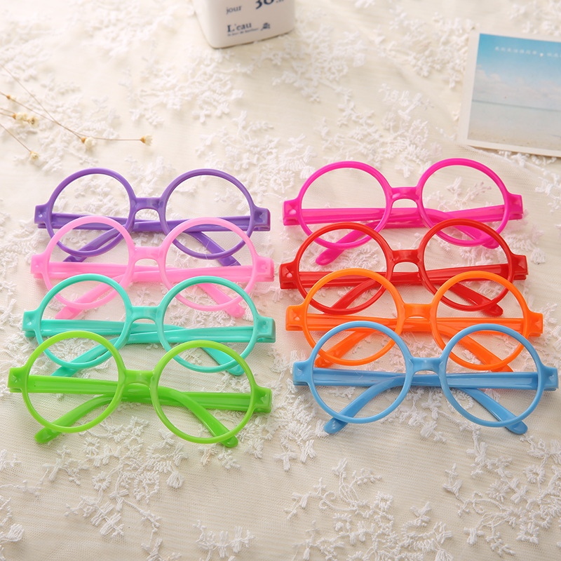 廠傢直銷 兒童眼鏡框  非主流賣萌神器  塑料多色可選眼鏡架工廠,批發,進口,代購