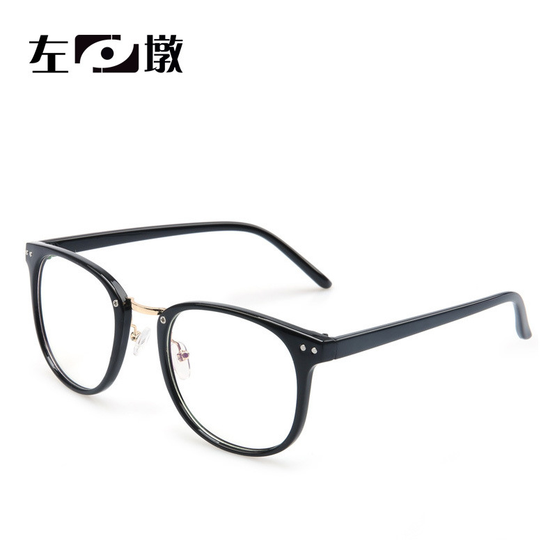 復古超大框雙鉚釘平光鏡2197 潮男女款光學眼鏡架 時尚學生眼鏡工廠,批發,進口,代購