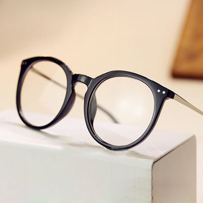 2016復古韓版米釘大框平光鏡2968 時尚框架鏡配近視平光鏡眼鏡架工廠,批發,進口,代購