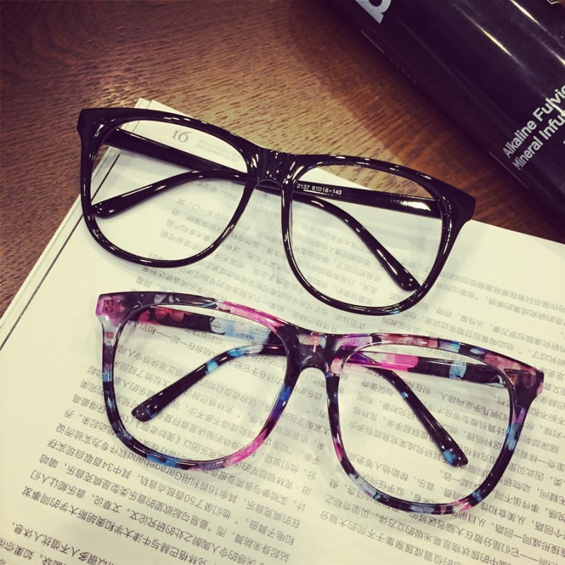 韓國ulzzang 新款超大方框眼鏡框 原宿復古男女超輕裝飾眼鏡架工廠,批發,進口,代購