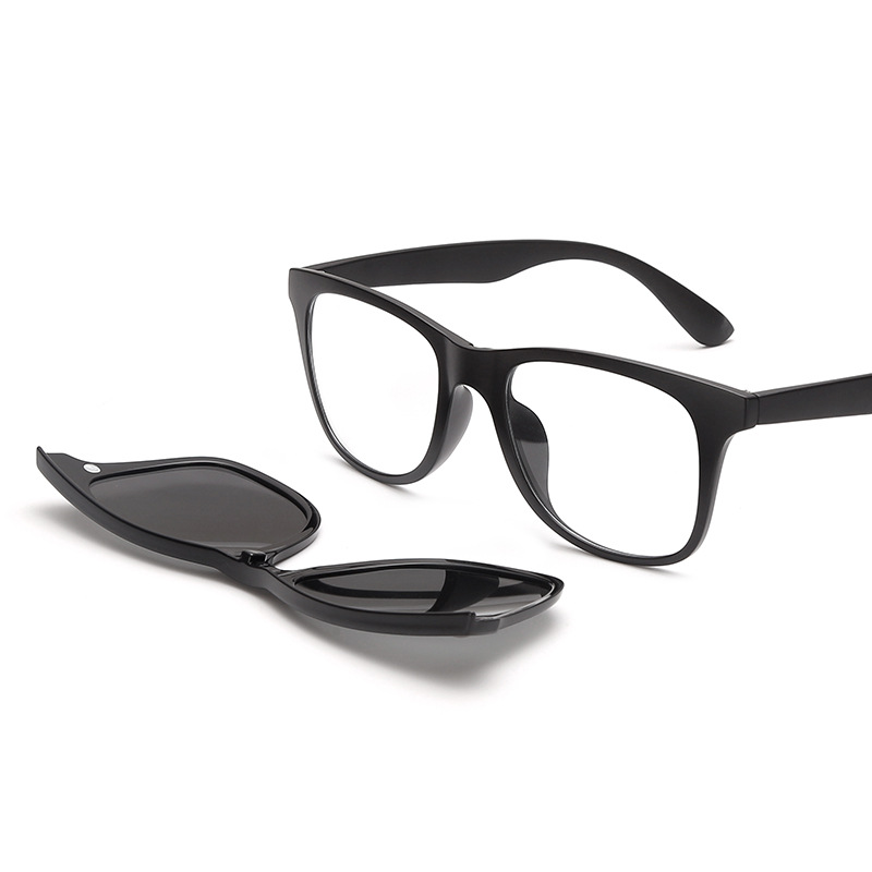 新款TR磁吸套鏡近視眼鏡框 男女士復古偏光太陽鏡套鏡框架2208工廠,批發,進口,代購