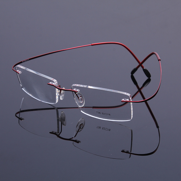 輕彈詩樂款純鈦平光鏡 輕松簡單無負擔眼鏡架廠傢現貨批發可定製工廠,批發,進口,代購