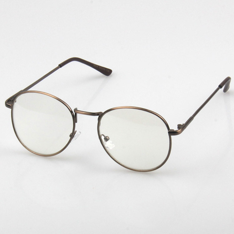 韓版金屬細邊框眼鏡框9254平光眼鏡圓形女款文藝范眼鏡架廠傢批發工廠,批發,進口,代購