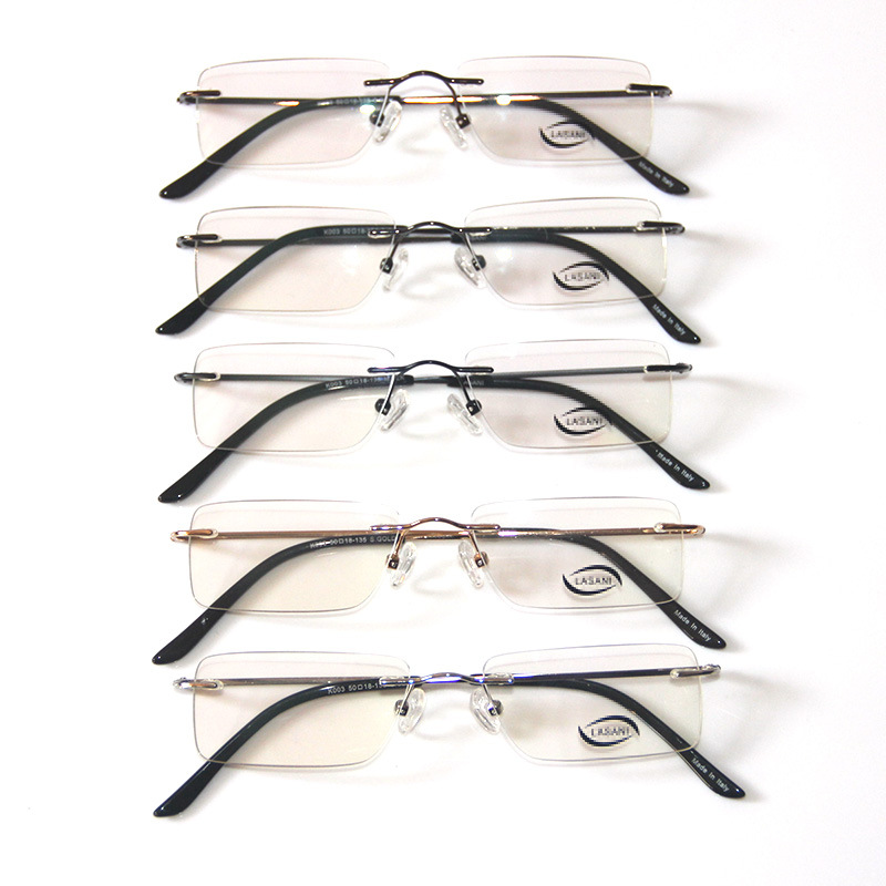 男女款金屬眼鏡框架 無框近視眼鏡架 配光眼睛架 眼鏡框批發003批發・進口・工廠・代買・代購