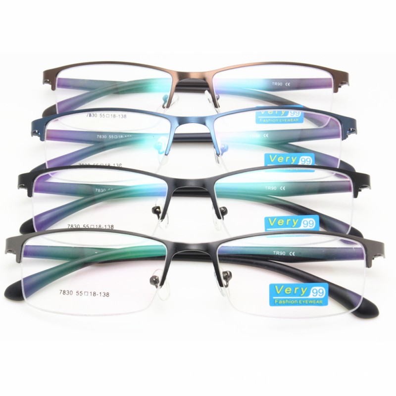 時尚男士新款眼鏡框批發 光學眼鏡框 金屬半框近視眼鏡架廠傢直銷批發・進口・工廠・代買・代購