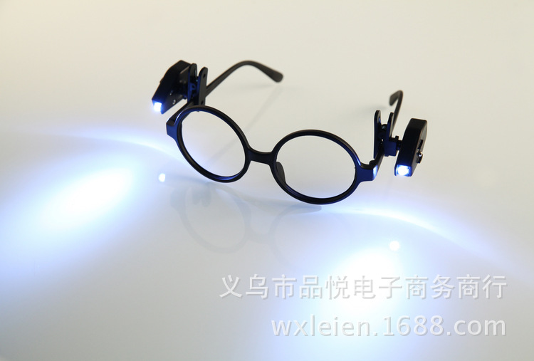 led眼鏡燈 眼鏡夾燈 迷你LED眼鏡燈 閱讀燈工廠,批發,進口,代購