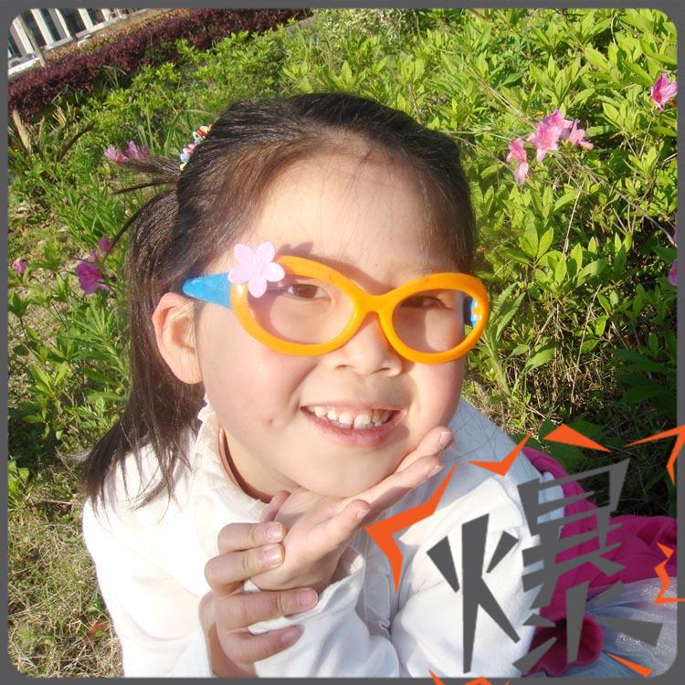2015新款韓版花朵潮男女童眼鏡框 萌娃時尚裝飾眼鏡架批發批發・進口・工廠・代買・代購