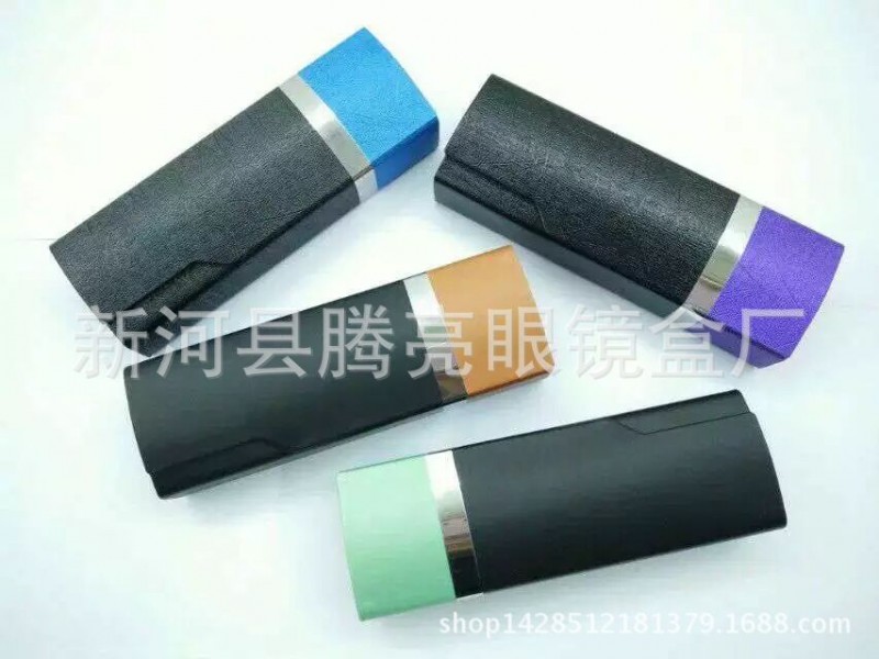 高檔手工眼鏡盒時尚創意眼鏡盒 方形倆拼折疊手工眼鏡盒批發・進口・工廠・代買・代購