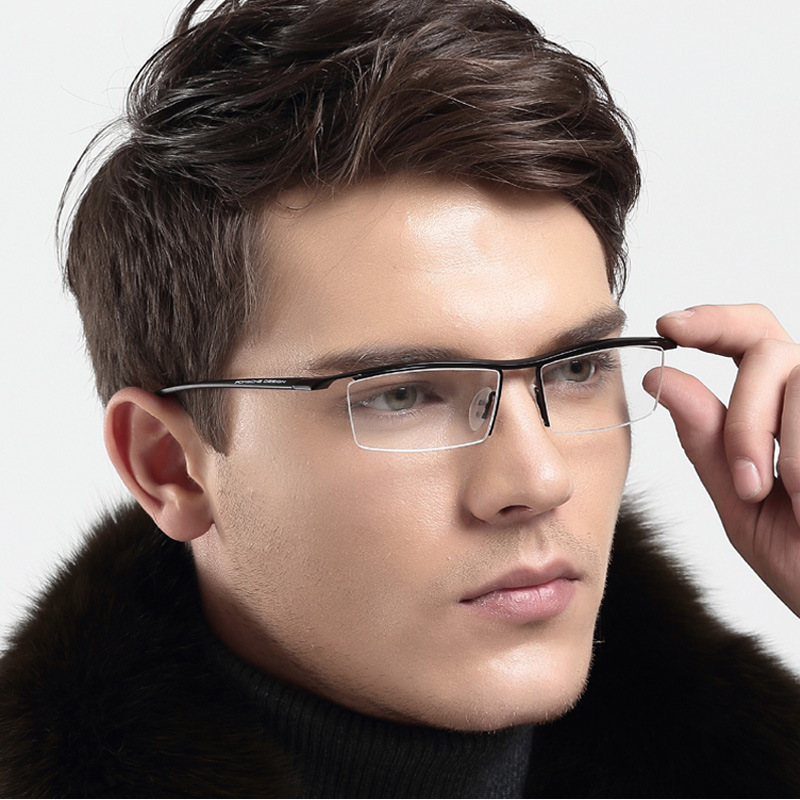 廠傢直銷淘寶熱銷爆款近視眼鏡眉線眼鏡架男款金屬時尚潮品牌鏡框工廠,批發,進口,代購