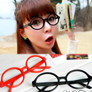 8805橢圓 明星同款 阿拉蕾造型無鏡片平光眼鏡框 眼鏡架 非主流工廠,批發,進口,代購