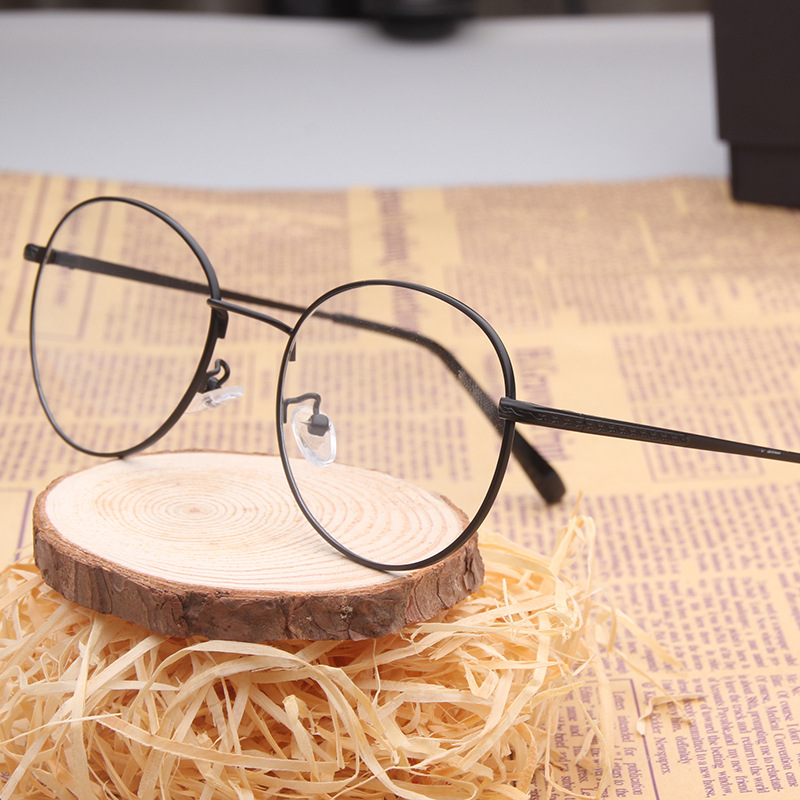 2016經典復古大框圓形眼鏡框 金屬韓版框架鏡平光鏡近視眼鏡架工廠,批發,進口,代購