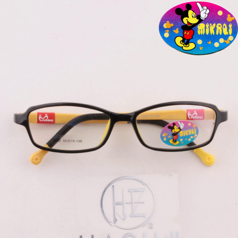 專櫃正品 米卡奇高檔時尚卡通兒童TR矽膠眼鏡 全框眼鏡架工廠,批發,進口,代購