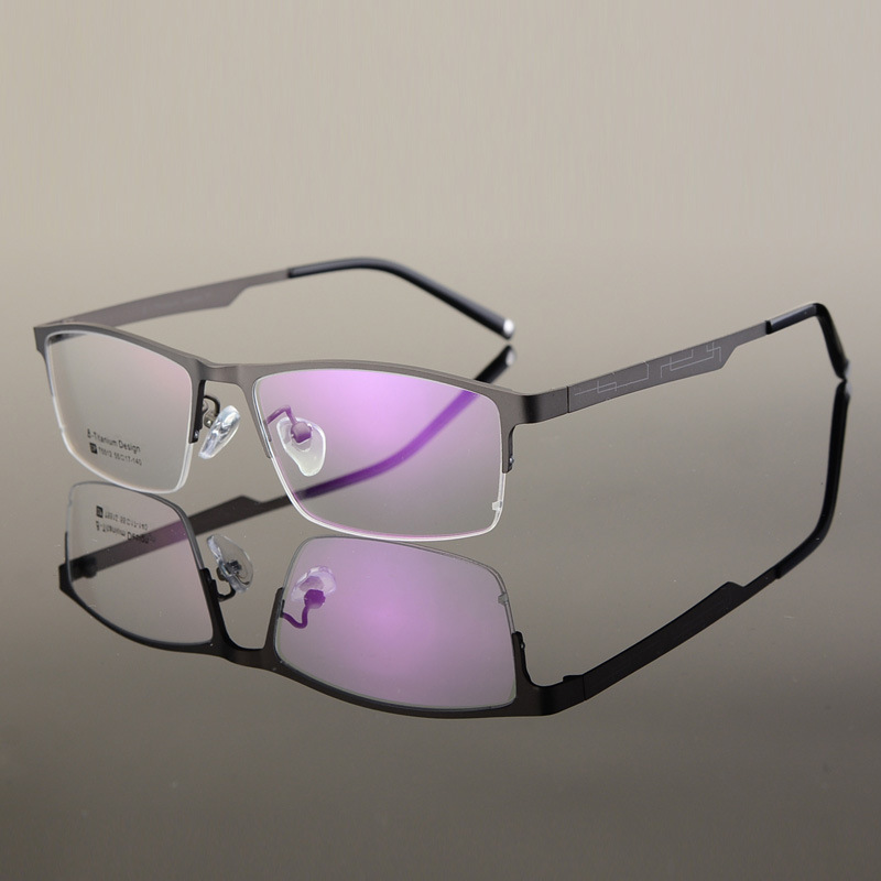 廠直銷 輕鈦板眼鏡架男士半框近視眼鏡 品牌眼鏡框 5512框架鏡批發・進口・工廠・代買・代購
