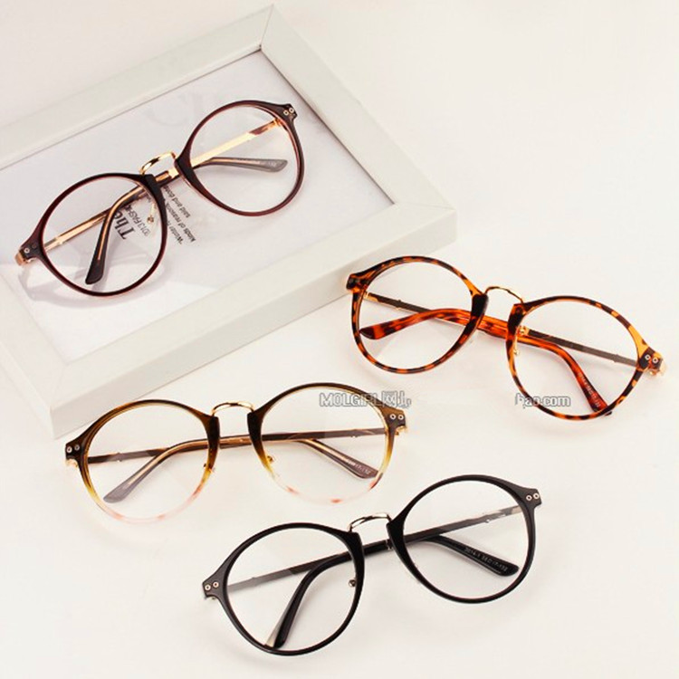 2015韓版流行平光鏡2183 潮男金屬修型圓框眼鏡架 時尚學生眼鏡工廠,批發,進口,代購
