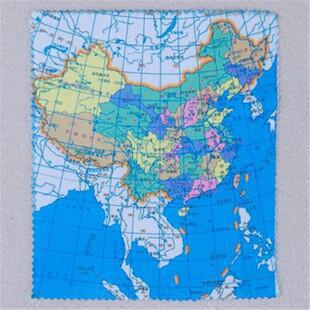 眼鏡片水清洗液護理劑50ML清香型配個性中國地圖圖案擦拭佈批發・進口・工廠・代買・代購
