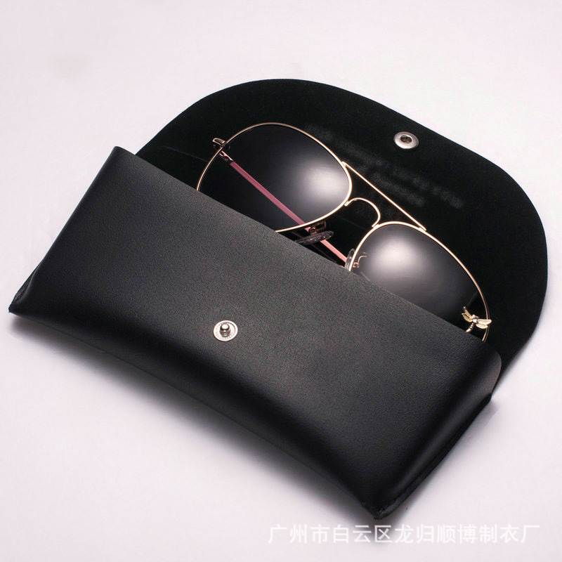 PU皮革眼鏡盒 仿皮時尚眼鏡盒 耐用便攜工廠,批發,進口,代購