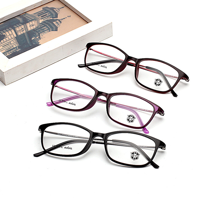 鎢鈦塑鋼腿眼鏡框 光學眼鏡架 韓版學生近視眼鏡輕平光鏡2202批發・進口・工廠・代買・代購