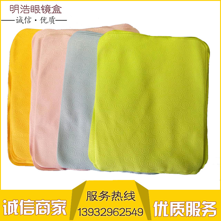 眼鏡佈批發廠傢直銷祥雲紋非鹿皮吸水近視眼睛專用純棉高檔外貿工廠,批發,進口,代購