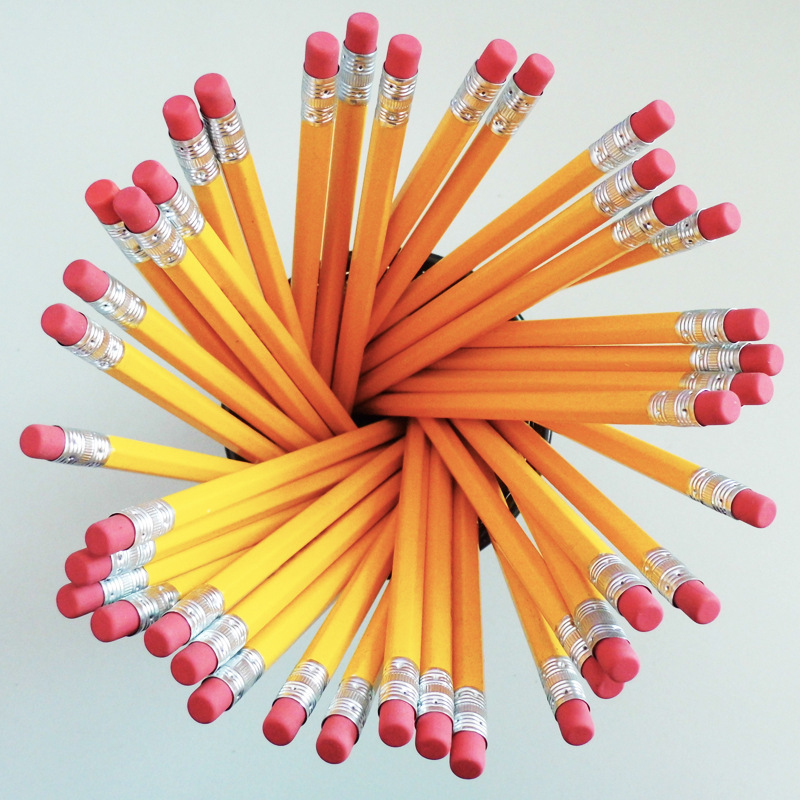 韓版創意文具環保黃桿木質油漆學生鉛筆兒童學習用品幼兒禮物批發工廠,批發,進口,代購