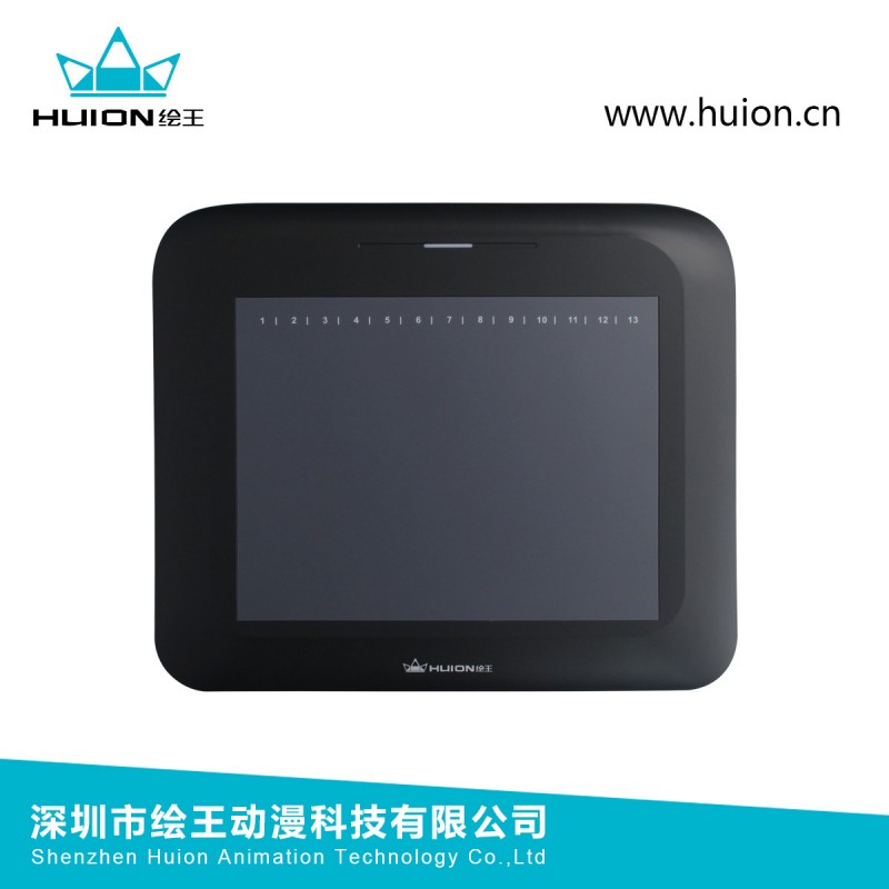 繪王（HUION）K56自動義13個軟快捷鍵黑色數位板、簽名板批發・進口・工廠・代買・代購