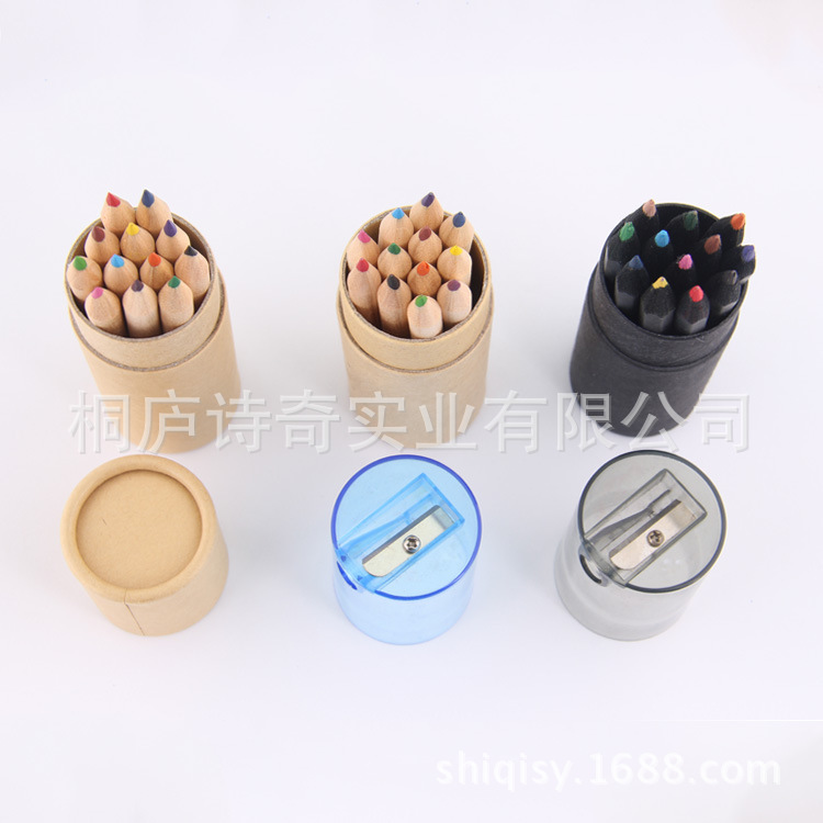 定做彩色2b鉛筆 小學生紅藍鉛環保畫畫筆 兒童12色彩色鉛筆定製批發・進口・工廠・代買・代購