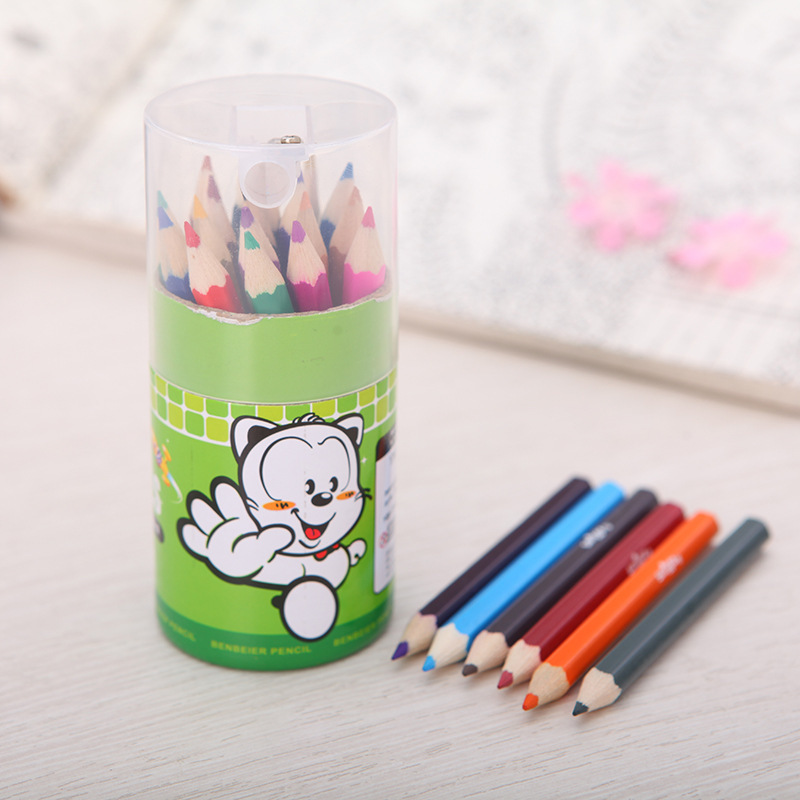 韓國文具24色塗鴉彩鉛筆 兒童學生秘密花園塗色書筒裝筆廠傢批發批發・進口・工廠・代買・代購