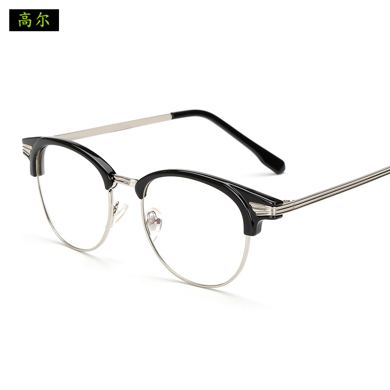 韓版文藝復古平光鏡538 百搭框架鏡 時尚男女配近視眼鏡架工廠,批發,進口,代購