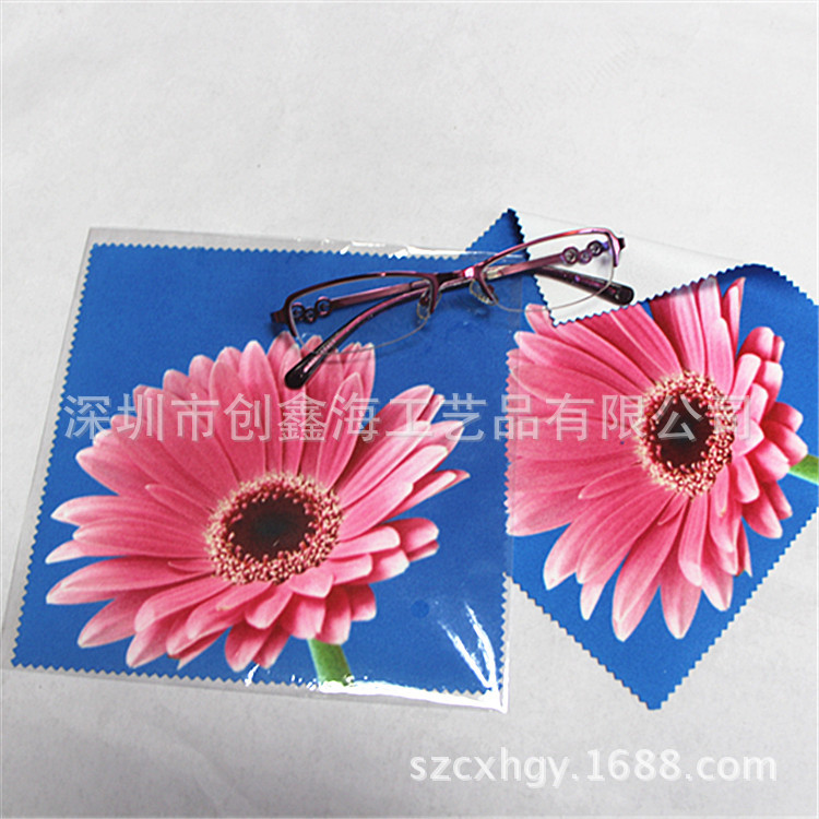 廠傢直銷 高品質超細纖維眼鏡佈 定製圖案無塵防擦傷眼鏡佈批發・進口・工廠・代買・代購