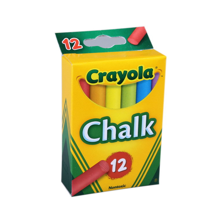 Crayola繪兒樂彩色粉筆12支裝工廠,批發,進口,代購