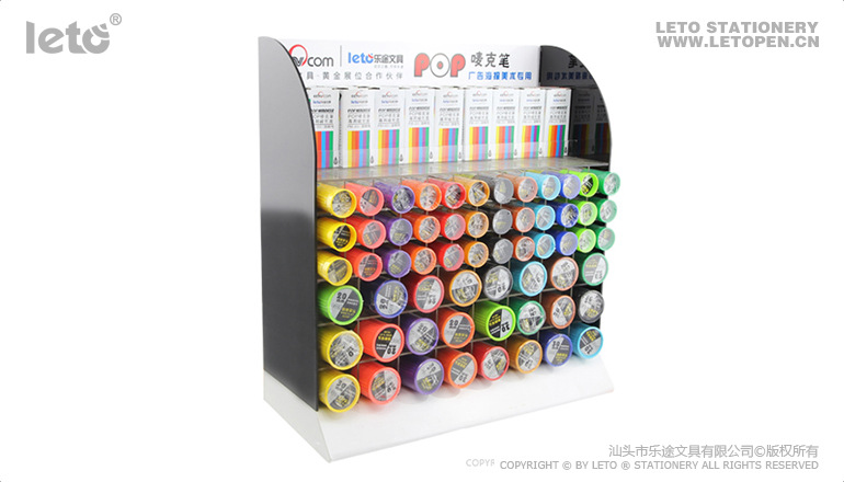 樂途 LT-6081 專業POP廣告筆1套展示架裝工廠,批發,進口,代購