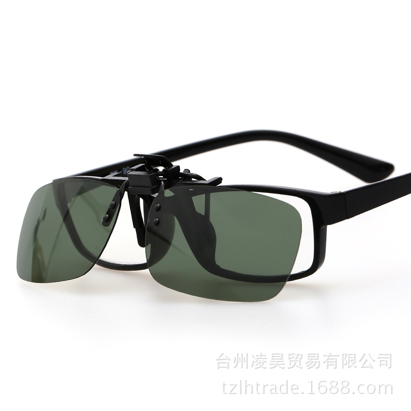 新款正品超輕太陽鏡夾片 偏光眼鏡夾片 男女墨鏡夾片 可上翻工廠,批發,進口,代購