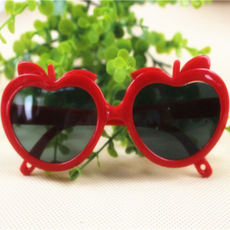 批發新款兒童彩色眼鏡 夏天太陽鏡 小蘋果兒童太陽眼鏡批發・進口・工廠・代買・代購
