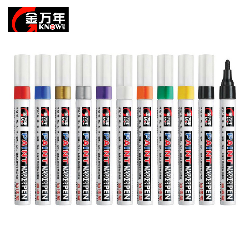 金萬年G-0971 彩色油漆筆 相冊卡紙DIY手繪塗鴉筆 簽名筆 簽到筆工廠,批發,進口,代購