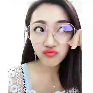 墨鏡女潮2017新款韓國個性簡約大框平光方臉圓臉明星款太陽眼鏡工廠,批發,進口,代購