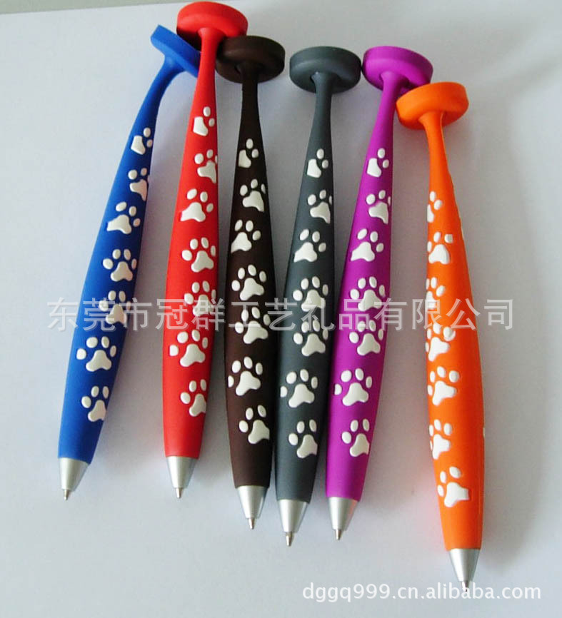 學生文具用筆批發 高檔禮品筆 PVC筆 卡通橡膠筆定製工廠,批發,進口,代購