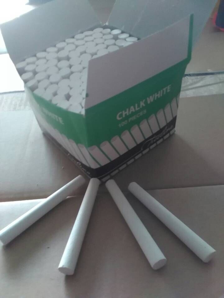 特供白色無塵環保圓形粉筆，色澤亮麗，手感舒適批發・進口・工廠・代買・代購