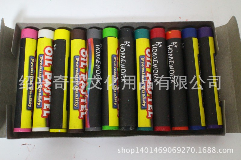 多彩蠟筆 貿易訂單  蠟筆/油畫棒 接收原料代加工 18色蠟筆多色選工廠,批發,進口,代購