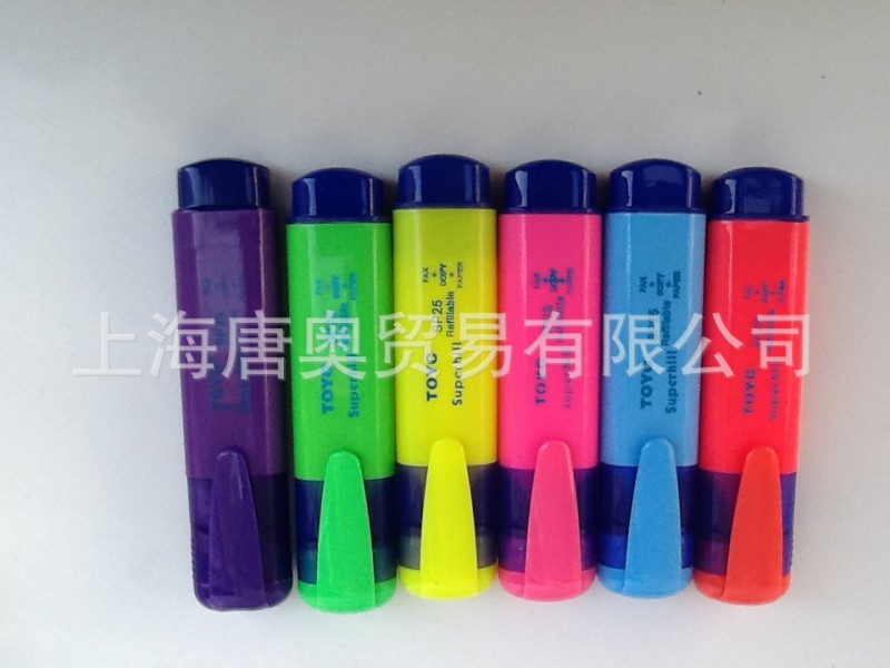 彩色熒光筆TOYC SP25 七色可選 顏色鮮艷工廠,批發,進口,代購