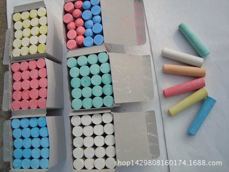 教學粉筆石膏無塵粉筆教師專用可定製可供出口暢銷環保粉筆工廠,批發,進口,代購