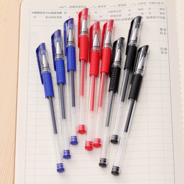 廠傢批發中性筆 水性筆 0.5mm小歐標中性筆 辦公事務筆簽字筆工廠,批發,進口,代購